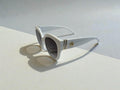 SunVibe™ White Elegance Cat Eye Sunglasses UV400