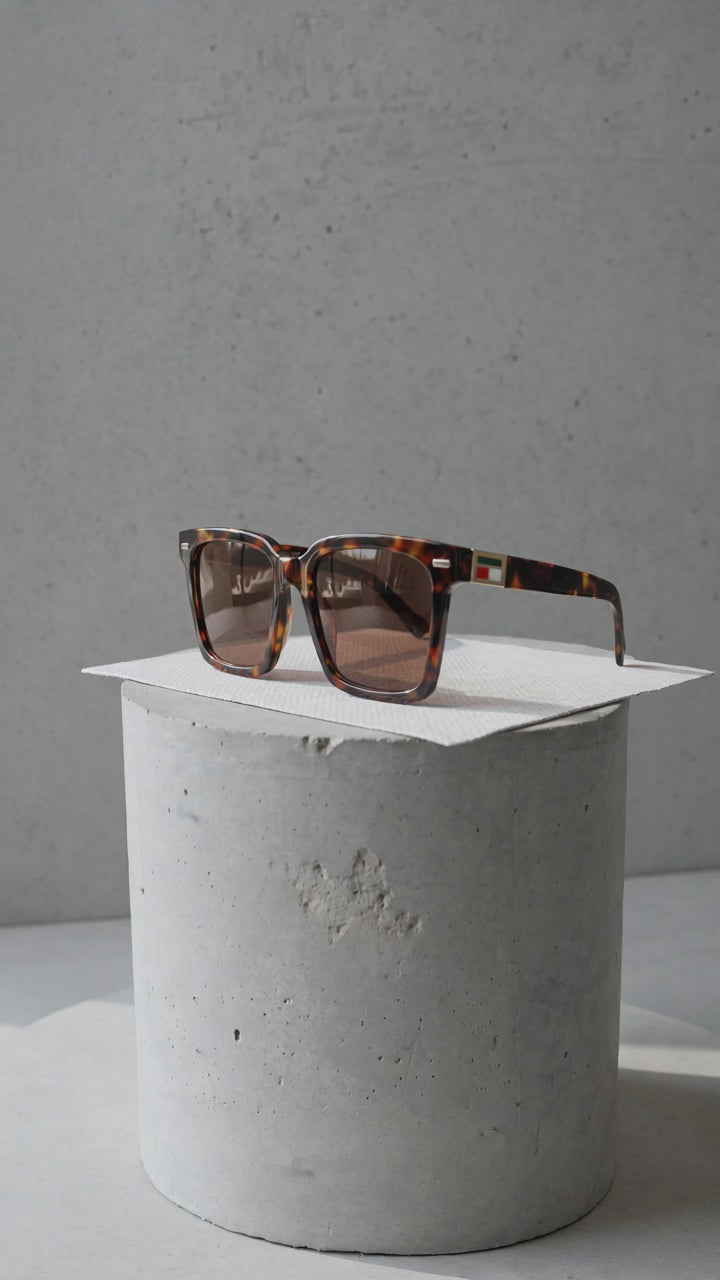 SunVibe Premium Tortoise Brown Sunglasses – UV400